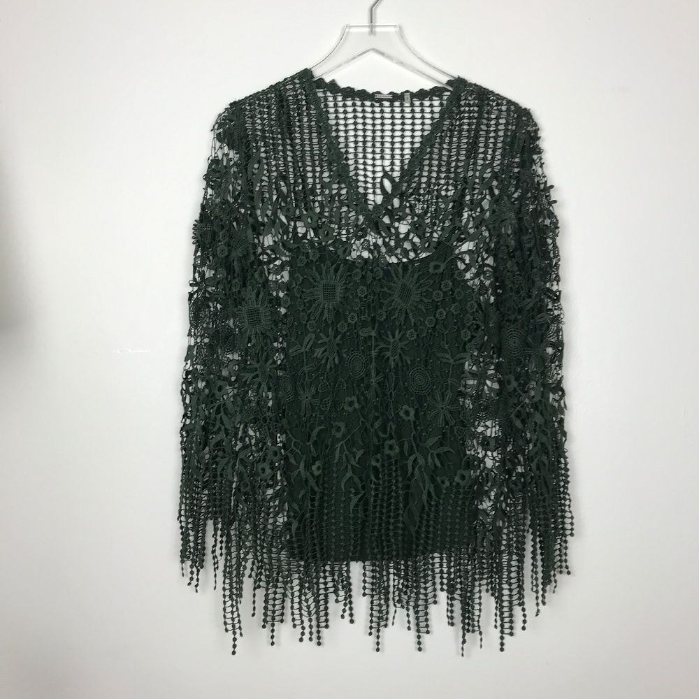 Elie Tahari| Crochet Top (M)